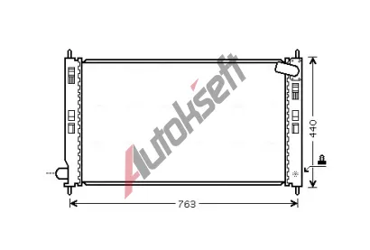 AVA QUALITY COOLING Chladi vody AVA MTA2207, MTA2207