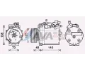 Kompresor klimatizace&nbsp;AVA QUALITY COOLING&nbsp;&dash;&nbsp;AVA MTAK263
