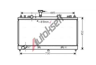 AVA QUALITY COOLING Chladi vody AVA MZ2224, MZ2224