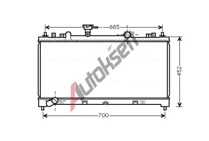 AVA QUALITY COOLING Chladi vody AVA MZ2226, MZ2226