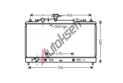 AVA QUALITY COOLING Chladi vody AVA MZ2228, MZ2228