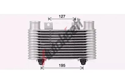 AVA QUALITY COOLING Chladi vzduchu intercooler AVA MZ4239, MZ4239