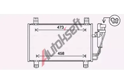AVA QUALITY COOLING Kondenztor klimatizace AVA MZ5283D, MZ5283D