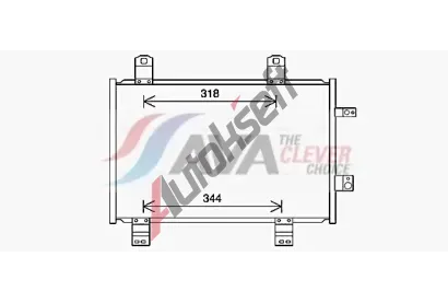 AVA QUALITY COOLING Kondenzátor klimatizace AVA MZ5284, MZ5284 AVA QUALITY COOLING Kondenzátor klimatizace AVA MZ5284, MZ5284