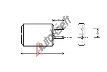 AVA QUALITY COOLING V�m�n�k tepla vnit�n�ho vyt�p�n� AVA MZ6124, MZ6124