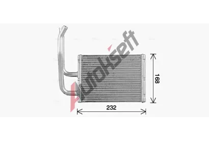 AVA QUALITY COOLING Výměník tepla vnitřního vytápění AVA MZ6299, MZ6299 AVA QUALITY COOLING Výměník tepla vnitřního vytápění AVA MZ6299, MZ6299