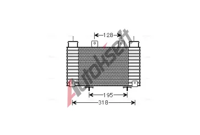 AVA QUALITY COOLING Chladi� vzduchu intercooler AVA MZA4250, MZA4250