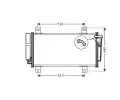 Kondenztor klimatizace AVA QUALITY COOLING ‐ AVA MZA5231D