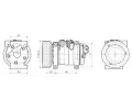 Kompresor klimatizace AVA QUALITY COOLING ‐ AVA MZAK302