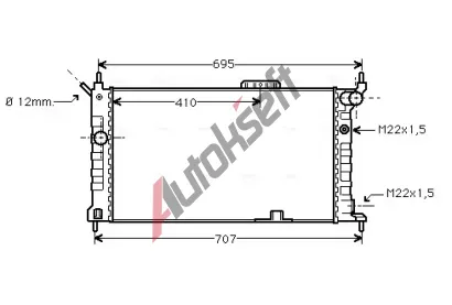 AVA QUALITY COOLING Chladi vody AVA OL2091, OL2091