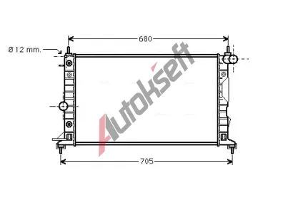 AVA QUALITY COOLING Chladi vody AVA OL2324, OL2324