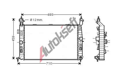 AVA QUALITY COOLING Chladi vody AVA OL2345, OL2345