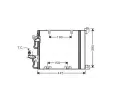 Kondenztor klimatizace AVA QUALITY COOLING ‐ AVA OL5368D