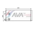 Kondenz�tor klimatizace&nbsp;AVA Clever Choice&nbsp;&dash;&nbsp;AVA OL5679D