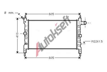 AVA QUALITY COOLING Chladi vody AVA OLA2023, OLA2023
