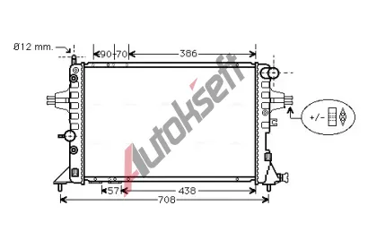 AVA QUALITY COOLING Chladi vody AVA OLA2329, OLA2329