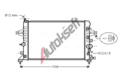 AVA QUALITY COOLING Chladi vody AVA OLA2363, OLA2363