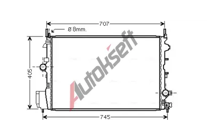 AVA QUALITY COOLING Chladi vody AVA OLA2396, OLA2396