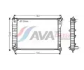 Chladi� vody&nbsp;AVA QUALITY COOLING&nbsp;&dash;&nbsp;AVA OLA2435