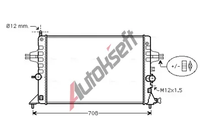 AVA QUALITY COOLING Chladi vody AVA OLA2440, OLA2440