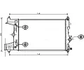 Chladič vody AVA QUALITY COOLING ‐ AVA OLA2545  Chladič vody AVA QUALITY COOLING ‐ AVA OLA2545