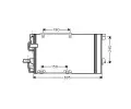 Kondenztor klimatizace AVA QUALITY COOLING ‐ AVA OLA5326D