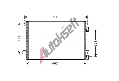 AVA QUALITY COOLING Kondenztor - klimatizace AVA OLA5397, OLA5397