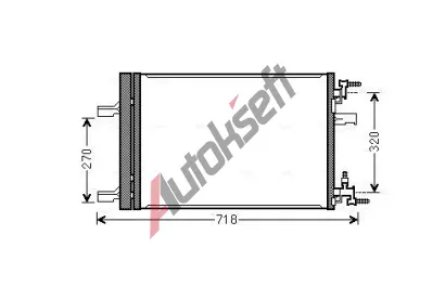 AVA QUALITY COOLING Kondenztor klimatizace AVA OLA5500D, OLA5500D