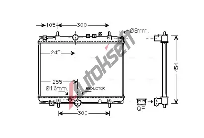 AVA QUALITY COOLING Chladi vody AVA PE2235, PE2235