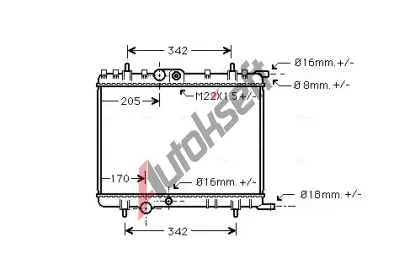AVA QUALITY COOLING Chladi vody AVA PE2300, PE2300