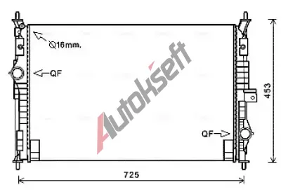 AVA QUALITY COOLING Chladi vody AVA PE2386, PE2386