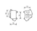 AVA QUALITY COOLING Chladi oleje ‐ AVA PE3396