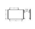 Kondenztor klimatizace AVA QUALITY COOLING ‐ AVA PE5257