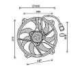 Vtrk chlazen motoru AVA QUALITY COOLING ‐ AVA PE7556