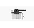 AVA QUALITY COOLING Vnitn ventiltor AVA PE8428, PE8428