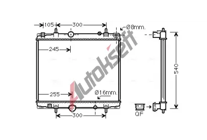 AVA QUALITY COOLING Chladi vody AVA PEA2237, PEA2237