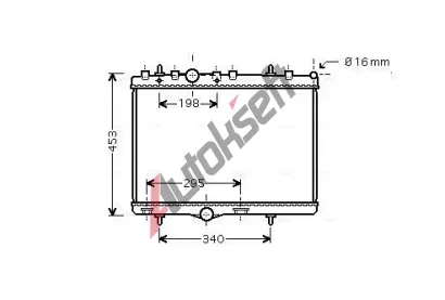 AVA QUALITY COOLING Chladi vody AVA PEA2255, PEA2255