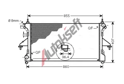 AVA QUALITY COOLING Chladi vody AVA PEA2304, PEA2304