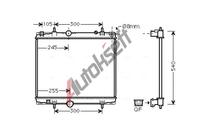 AVA QUALITY COOLING Chladi vody AVA PEA2331, PEA2331