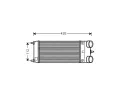 Chladi vzduchu intercooler AVA QUALITY COOLING ‐ AVA PEA4353