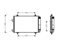 Kondenztor klimatizace AVA QUALITY COOLING ‐ AVA PEA5209D