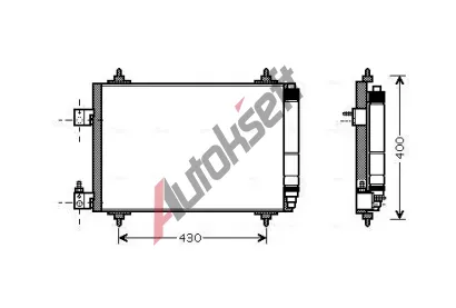 AVA QUALITY COOLING Kondenztor klimatizace AVA PEA5286D, PEA5286D