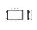 Kondenztor klimatizace AVA QUALITY COOLING ‐ AVA PEA5291D
