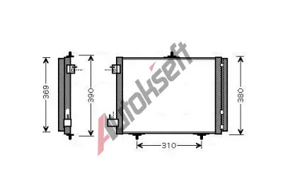 AVA QUALITY COOLING Kondenztor klimatizace AVA PEA5295D, PEA5295D