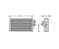 Vmnk tepla vnitnho vytpn AVA QUALITY COOLING ‐ AVA PEA6228