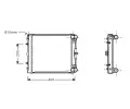 Chladič vody AVA QUALITY COOLING ‐ AVA PR2037  Chladič vody AVA QUALITY COOLING ‐ AVA PR2037