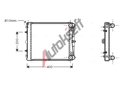 AVA QUALITY COOLING Chladič vody AVA PR2037, PR2037  AVA QUALITY COOLING Chladič vody AVA PR2037, PR2037