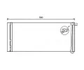 Kondenztor klimatizace AVA QUALITY COOLING ‐ AVA PR5083D
