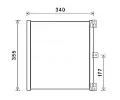 Kondenztor klimatizace AVA QUALITY COOLING ‐ AVA PR5088