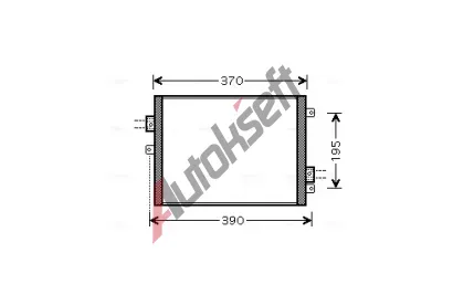 AVA QUALITY COOLING Kondenztor klimatizace AVA PRA5052, PRA5052